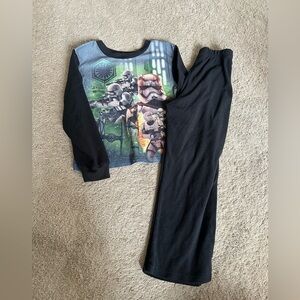 Boys Star Wars pajama set 8